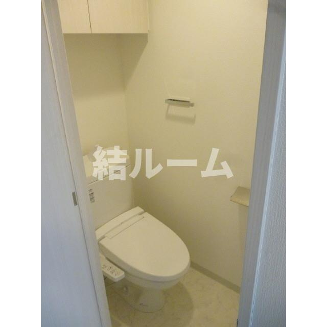 板橋区小豆沢３丁目の賃貸マンションのトイレ