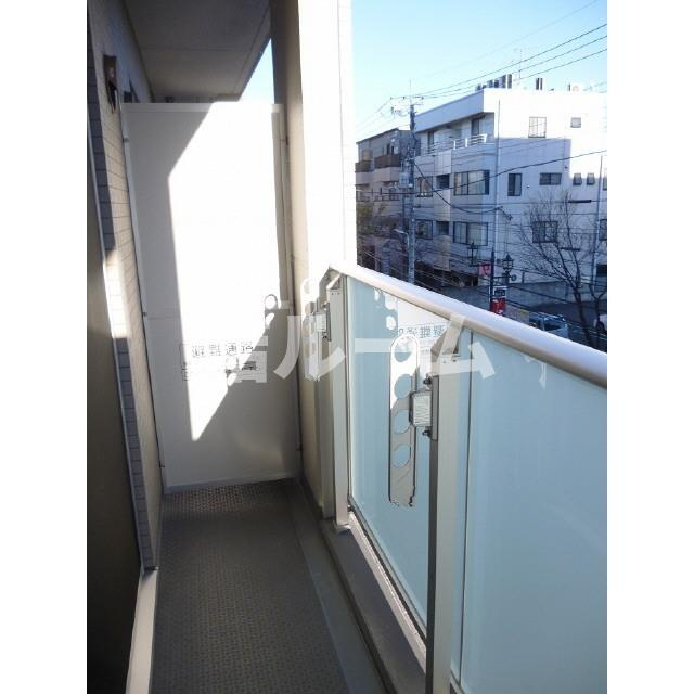 板橋区小豆沢３丁目の賃貸マンションのバルコニー