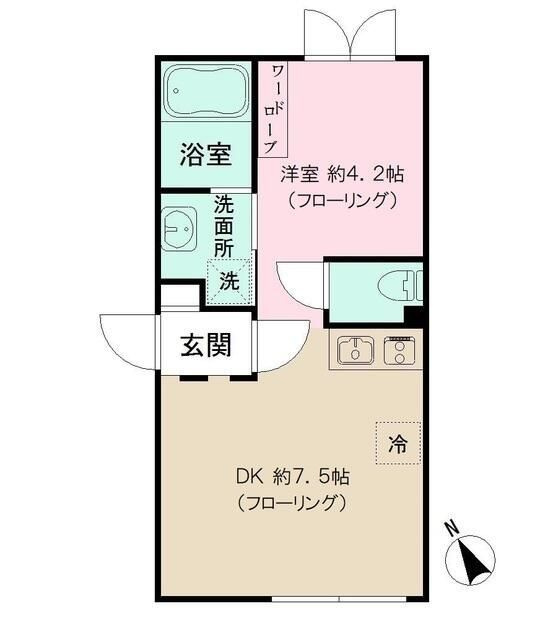 ＬＡＰｉＳ中野坂上Ⅱの間取り
