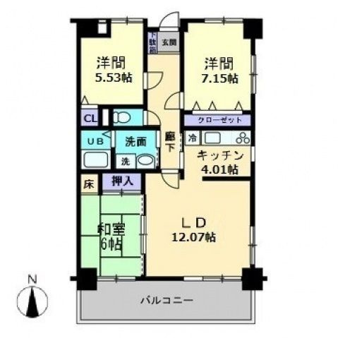 【間取り】 | アヴェニール藤塚