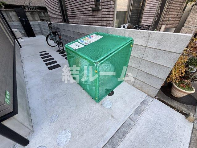練馬区北町１丁目のアパートのエントランス