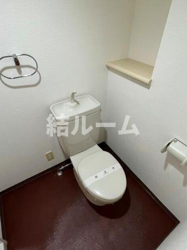 板橋区成増２丁目の賃貸マンションのトイレ