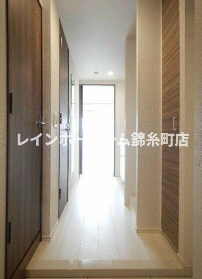 江東区東砂３丁目の賃貸マンションの玄関