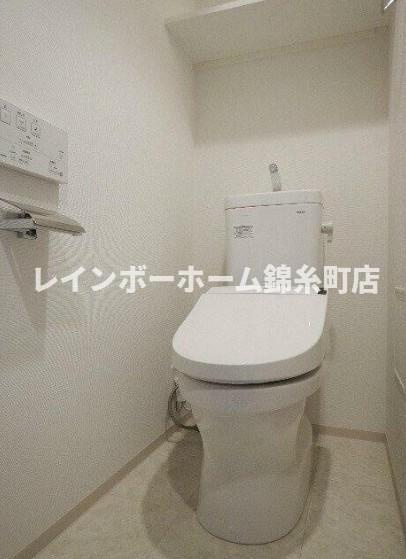 江東区東砂３丁目の賃貸マンションのトイレ