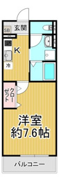 リアフラッツ上ケ原の間取り