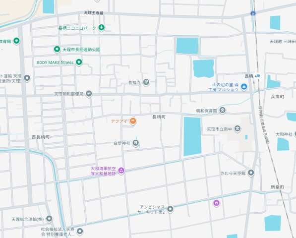 ●29(土)30(日)現地案内可能！　天理市長柄町　第2期の地図
