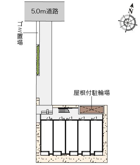 ミランダラウレア湘南の区画図