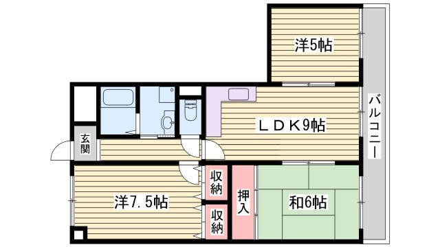 マノワールINOの間取り