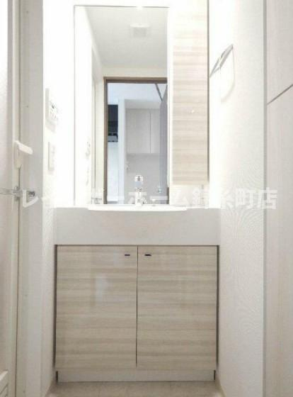 江東区東砂３丁目の賃貸マンションの独立洗面台