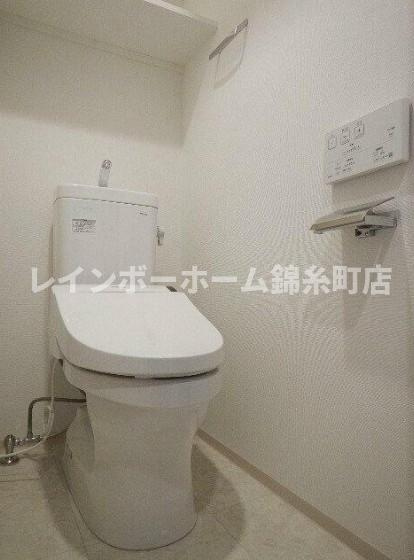 江東区東砂３丁目の賃貸マンションのトイレ