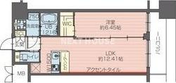 プレジオ帝塚山の間取り