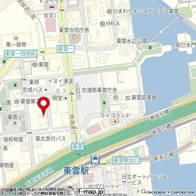 【地図】 | スカイコート東京ベイ東雲