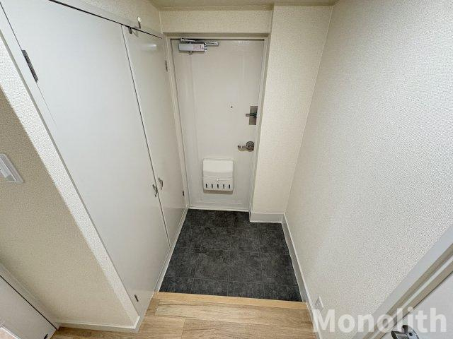泉北鴨谷台３丁6号棟の玄関