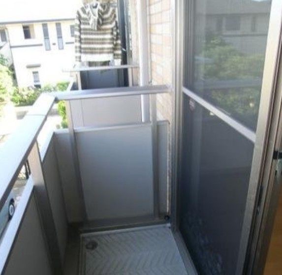 ソレアード土屋のバルコニー