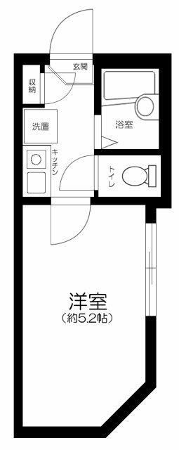 サザンロード北千住の間取り|間取りです。