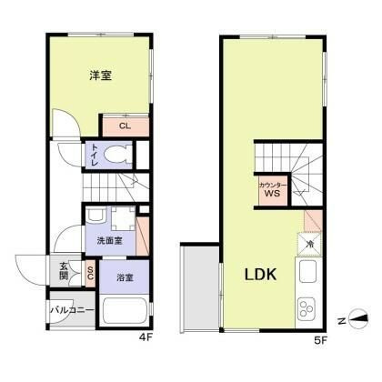 ASTLIE高田馬場の間取り