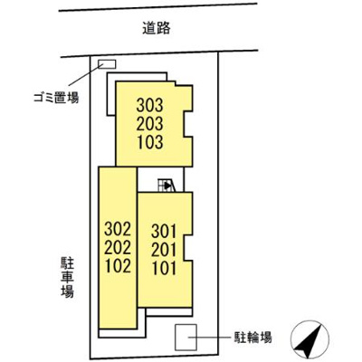 【区画図】 | ホープハイツ
