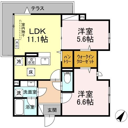 【間取り】 | ホープハイツ