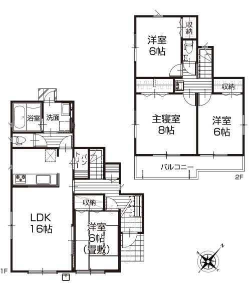 小田原市小台　新築戸建　全2棟1号棟
