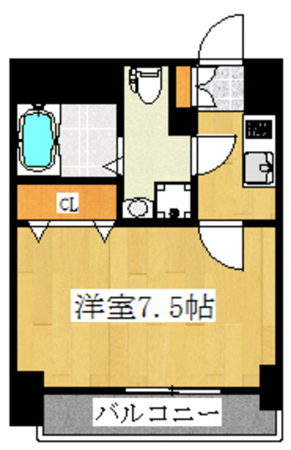 ステージファースト西巣鴨の間取り|南向きの明るいお部屋です☆