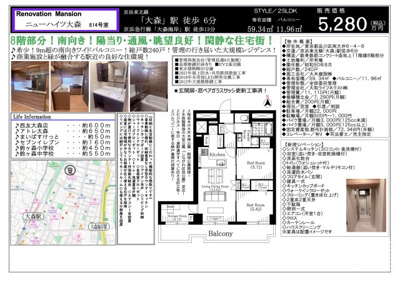 【その他】 | ニューハイツ大森　仲介手数料無料＋15万円現金プレゼント中