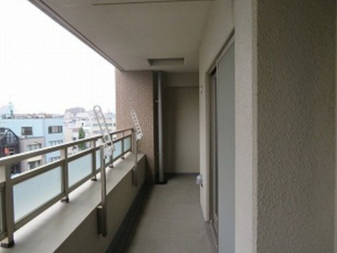シャンテメゾン田仲のバルコニー