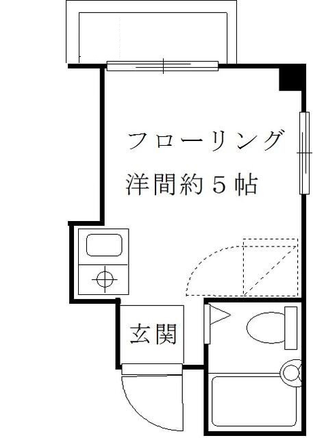 佐藤ハイツの間取り|間取りです。