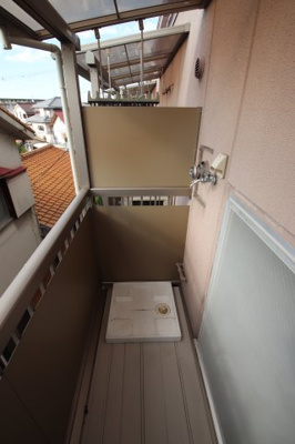 【設備】 | マンションシャトロー | 洗濯機置場