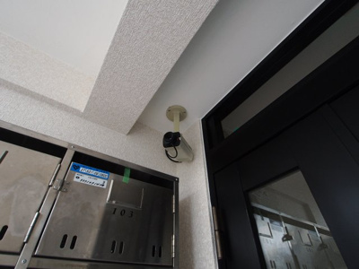 【セキュリティ】 | マンションシャトロー | 防犯カメラ