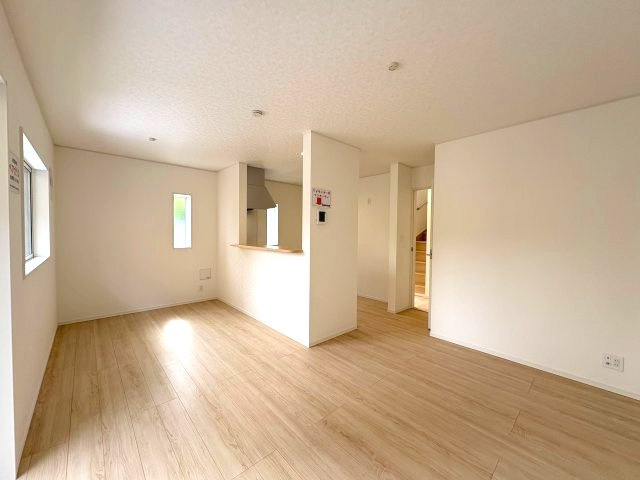 ふじみ野市新駒林１丁目の新築一戸建の居間・リビング|LDK14帖