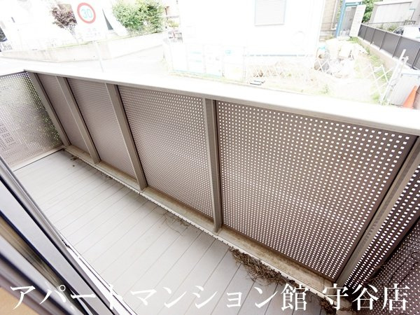 メゾン・ソレイユCのバルコニー