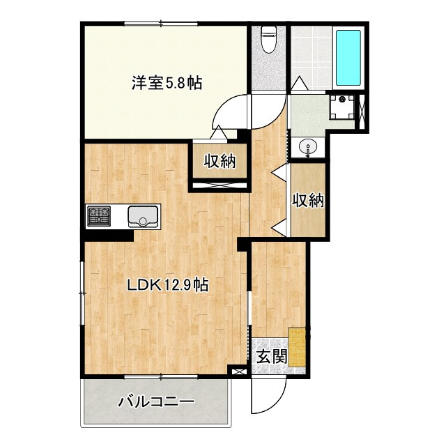 Letoitの間取り