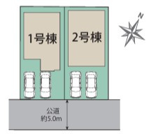 糟屋郡志篠栗町和田４丁目　１号棟の間取り
