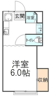 【間取り】 | 日乃出コーポ | 間取りです。
