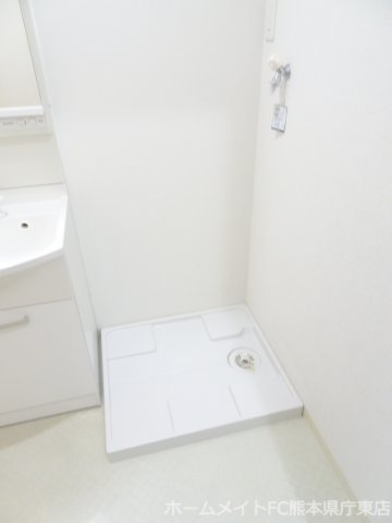 熊本市中央区出水１丁目の賃貸マンションの洗面所