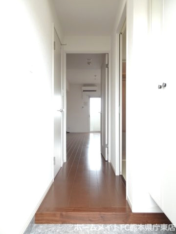 熊本市中央区出水１丁目の賃貸マンションの玄関