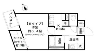 【間取り】 | アイディ西馬込12
