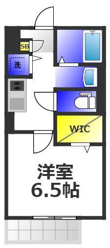 ルピナスA棟の間取り