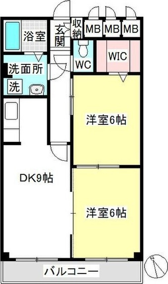 ロイヤルハイツ平針の間取り