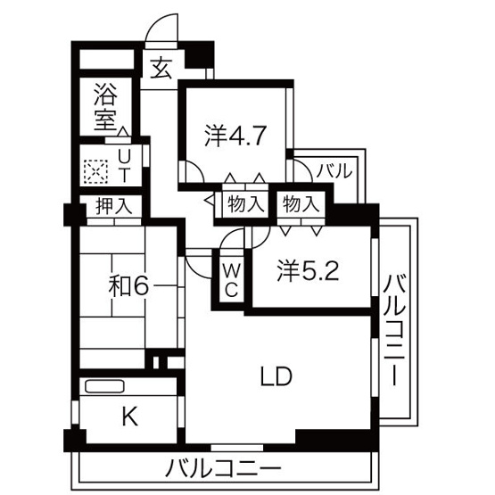 【間取り】 | スプリングヒルズ