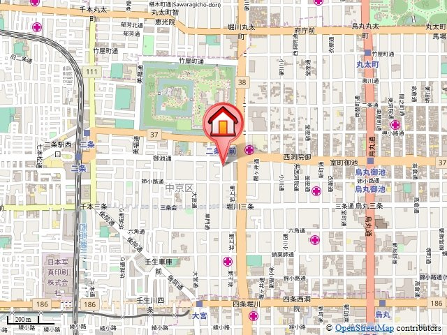ラ・ユニテの地図