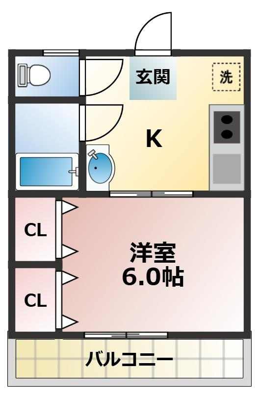 バーデンメモリアル市川の間取り