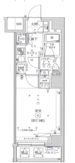 スクエアシティ横浜新子安の間取り