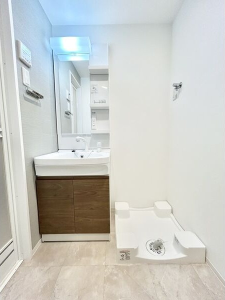 S-RESIDENCE名古屋菊井aline(アライン)の洗面所
