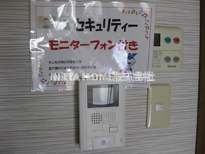 ユーミー和久市のセキュリティ|TVインターホンも完備！
