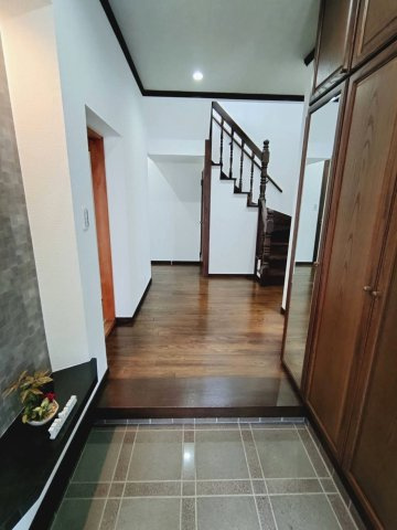 中古戸建の玄関