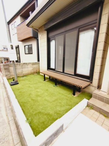 中古戸建の庭