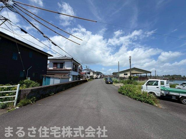 青島3丁目　中古戸建の前面道路含む現地写真