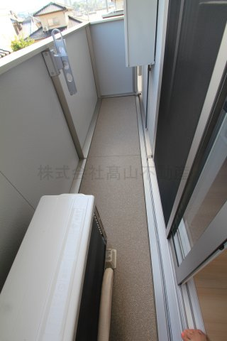 エスポワール高原Ⅱのバルコニー