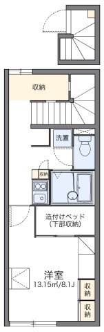 【間取り】 | レオパレスＮＡＹＡ２００６ | 代表的な間取のため実際の間取とは異なる場合があります